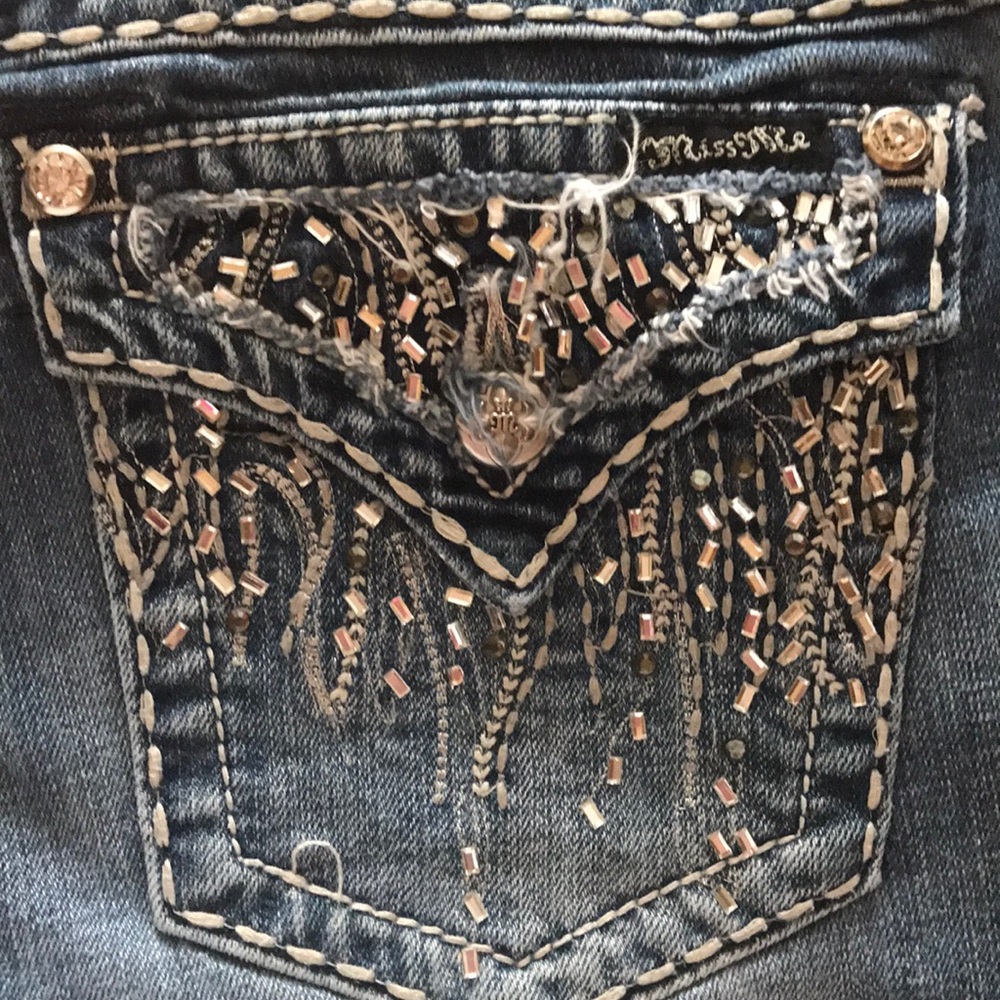 Miss me Waterfall design Jeans